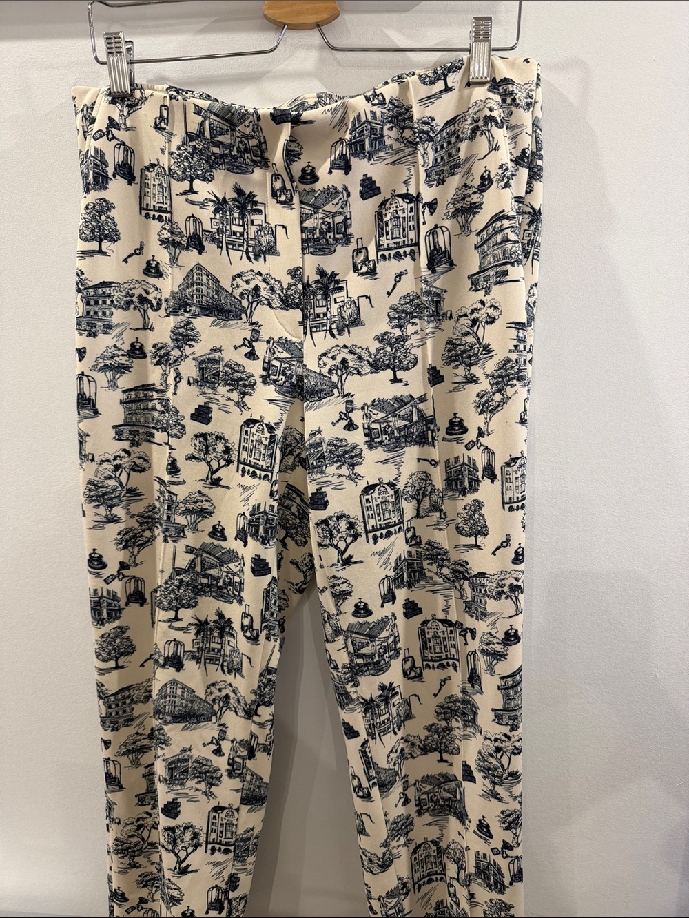 Riani Print pull on pants